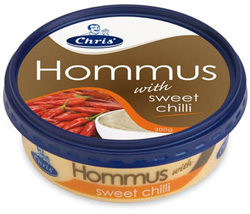 Hommus with Sweet Chilli